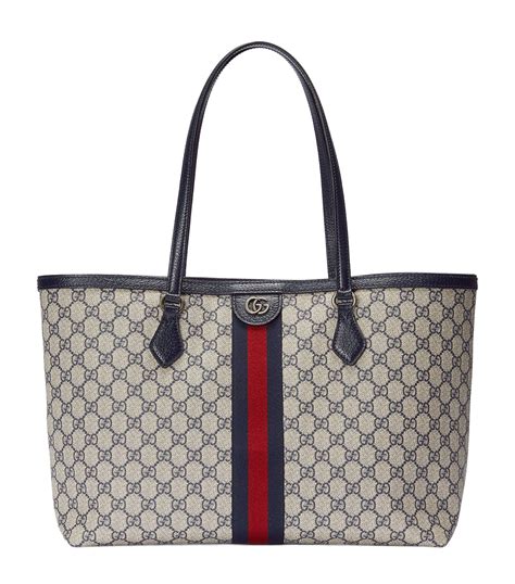 gucci ophidia gg supreme medium tote bag|Gucci tote bag with zipper.